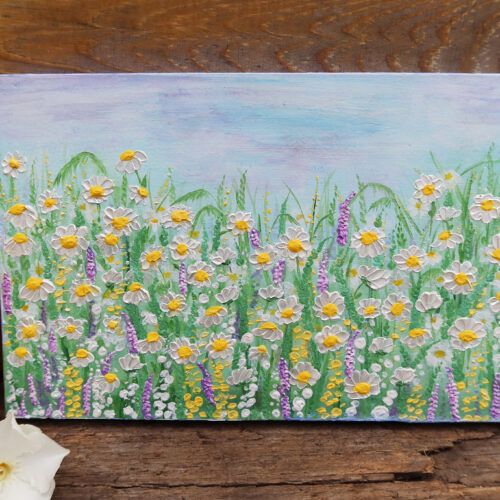 IMG_0252 2048 Meadow painting with white flowers and pastel colours