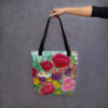 all-over-print-tote-bag-black-15x15-mockup-693b8c131d2d6.jpg Flowery tote bag